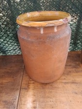 ANCIEN POT A GRAISSE EN TERRE