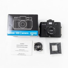 [inutilisé] Appareil photo argentique moyen format Holga 120 GCFN noir Lomo