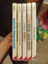 Lot 5 jeux Nintendo Wii