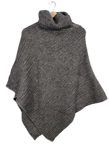 Esprit poncho dames - pull, gris