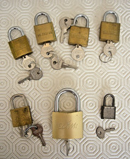 Lot de 8 cadenas : 7 à clé