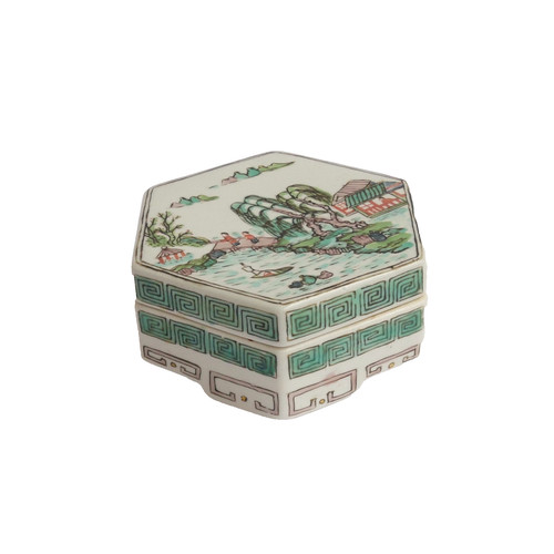 Boîte porcelaine chine fin - boîte,