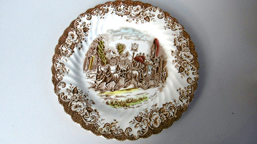 Assiette dessert johnson - assiette,