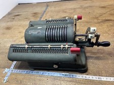 N. 2 Machine À Calculer Walther L 27 Cm 4,7 Kilos