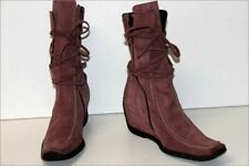 CELTY Bottines à Lacets Daim