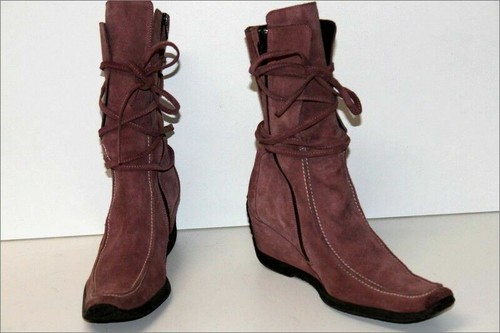 Celty bottines lacets daim - à,