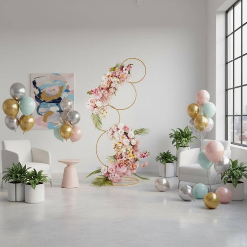 Support arche ballons - d'arche, de