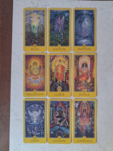 Tarot divinatoire lot cartes - divinatoire,