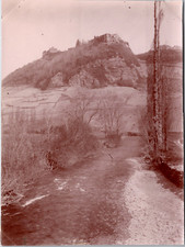 France, Château-Chalon Vintage silver print Tirage argentique  8x11  Circa