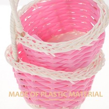 10 Pcs Panier Pique Couffins Mini Paniers Pour Les Faveurs