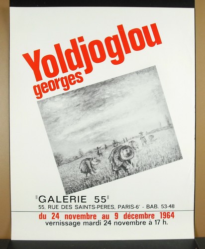 Affiche exposition 1964