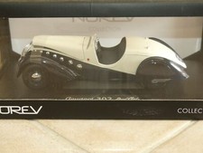 PEUGEOT 302 DARL'MAT 1937 Noir et Crème NOREV 1:18