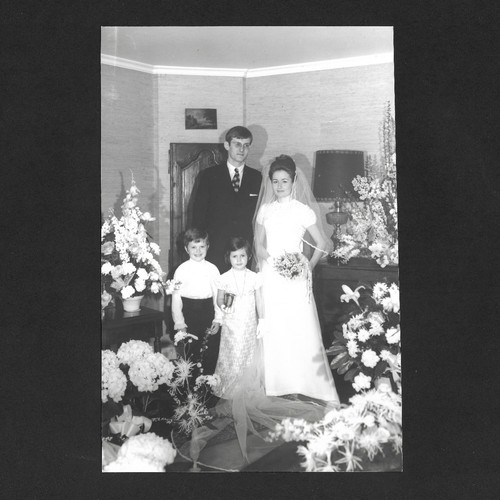 Mariés couple 1970 enfants