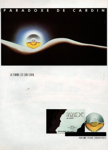 Publicité papier parfum - publicité,