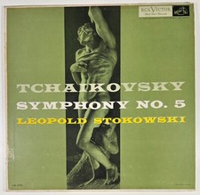 Tchaikovsky Symphony N° 5 leopold Stokowski LP 33 RPM RCA VICTOR LM 1780