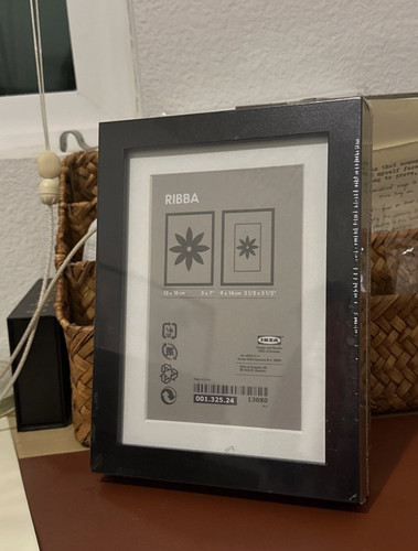 Ikea ribba black frame - ikea, picture
