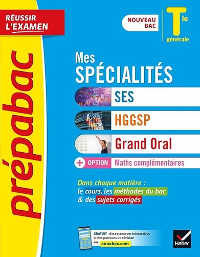 Prépabac mes spécialités - prépabac,