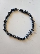 Collier en hématite - pierres