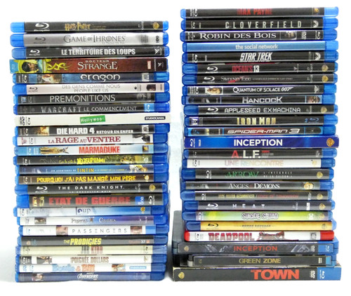 Lot bluray films pal - 50,