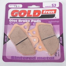 Plaquette de frein Gold Fren pour Moto Harley Davidson 1200 XL Sportster Custom