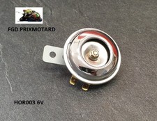 AVERTISSEUR SONORE KLAXON 6V 65MM HOR003 HONDA