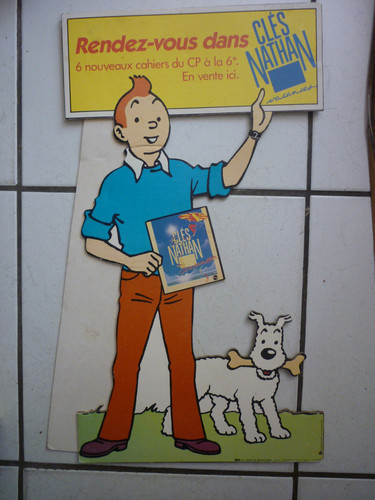 Tintin rare plv avec - /,