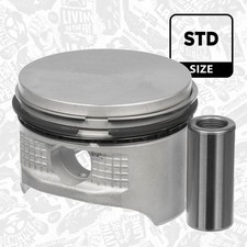 Piston Avec Anneaux Et Boulons