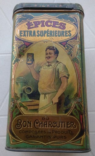 Boîte tôle épices extra - boîte,