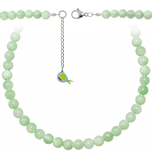 Collier jade vert - collier,
