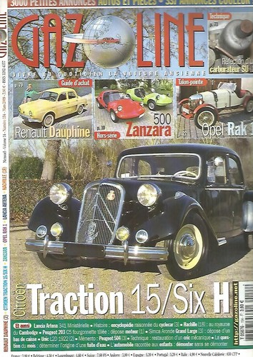 Gazoline 154 traction - n°154,