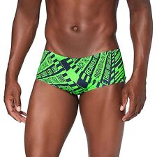 Adidas Homme Maillot de Bain Pro Fit Boxer Slip Fou Slip Performance Vert Néon