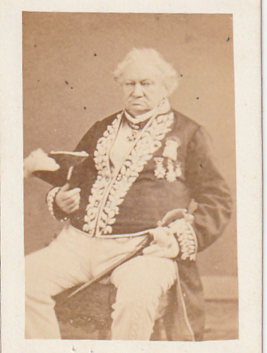 Rare photo cdv petrus regout - rare,