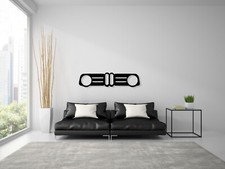 Bmw E10 80cm Murale En Métal