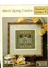 point de croix livret jardin