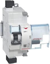 LEGRAND Réarmement automatique STOP&GO avec différentiel intégré de 40 A, blanc