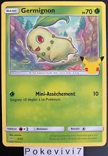 Carte Pokemon GERMIGNON 2/25 MC DONALD'S 2021 Mc DO 25ans FR NEUF