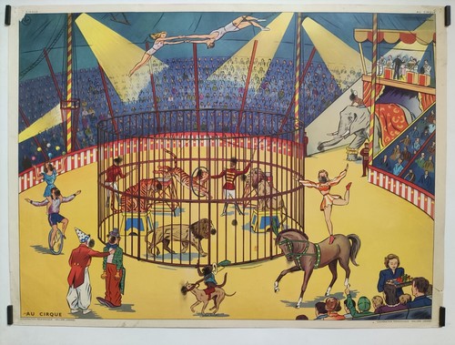 Cirque circa 1950 - cirque,