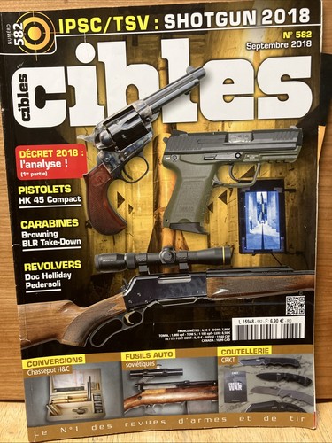 Cibles 582 revue armes à - n,
