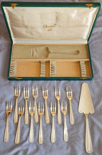 Alfenide christofle coffret - /,