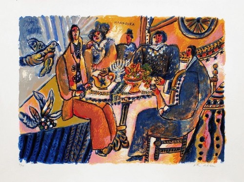Théo tobiasse lithographie - tobiasse,