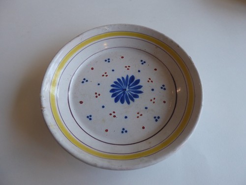 Ancienne assiette faïence - ancienne,