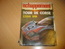 Echappement N°98 Alpine A310 V6.WM P76.Tour de Corse