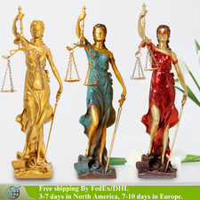 28cm Bronze Lady Justice