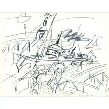 GEN PAUL - Dessin original à