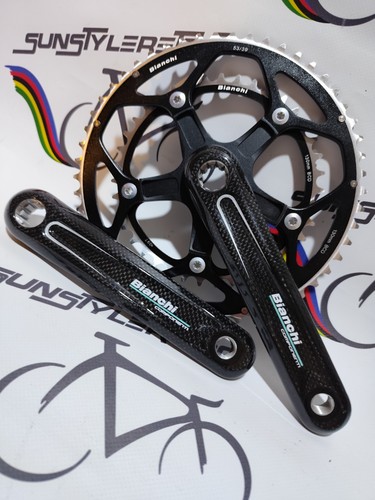 Bianchi carbon crankset - bianchi,