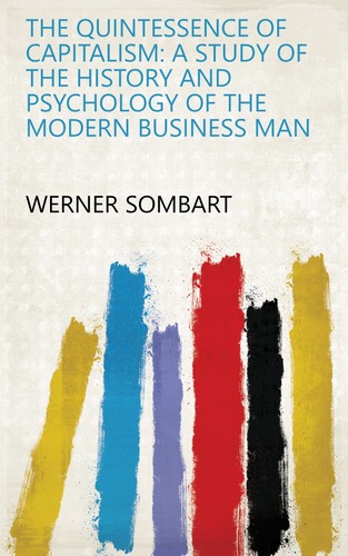 Werner sombart the - werner,