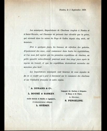 Nantes charbon des mines - (44),