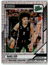 2024-25 Donruss Euroleague N° 159 Nadir Hifi Rated Prospect Mojo 145/275
