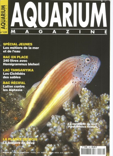Aquarium magazine 139 - magazine, n°139