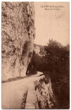 CPA 39 - CLAIRVAUX DU JURA (Jura) - Route de Crillat